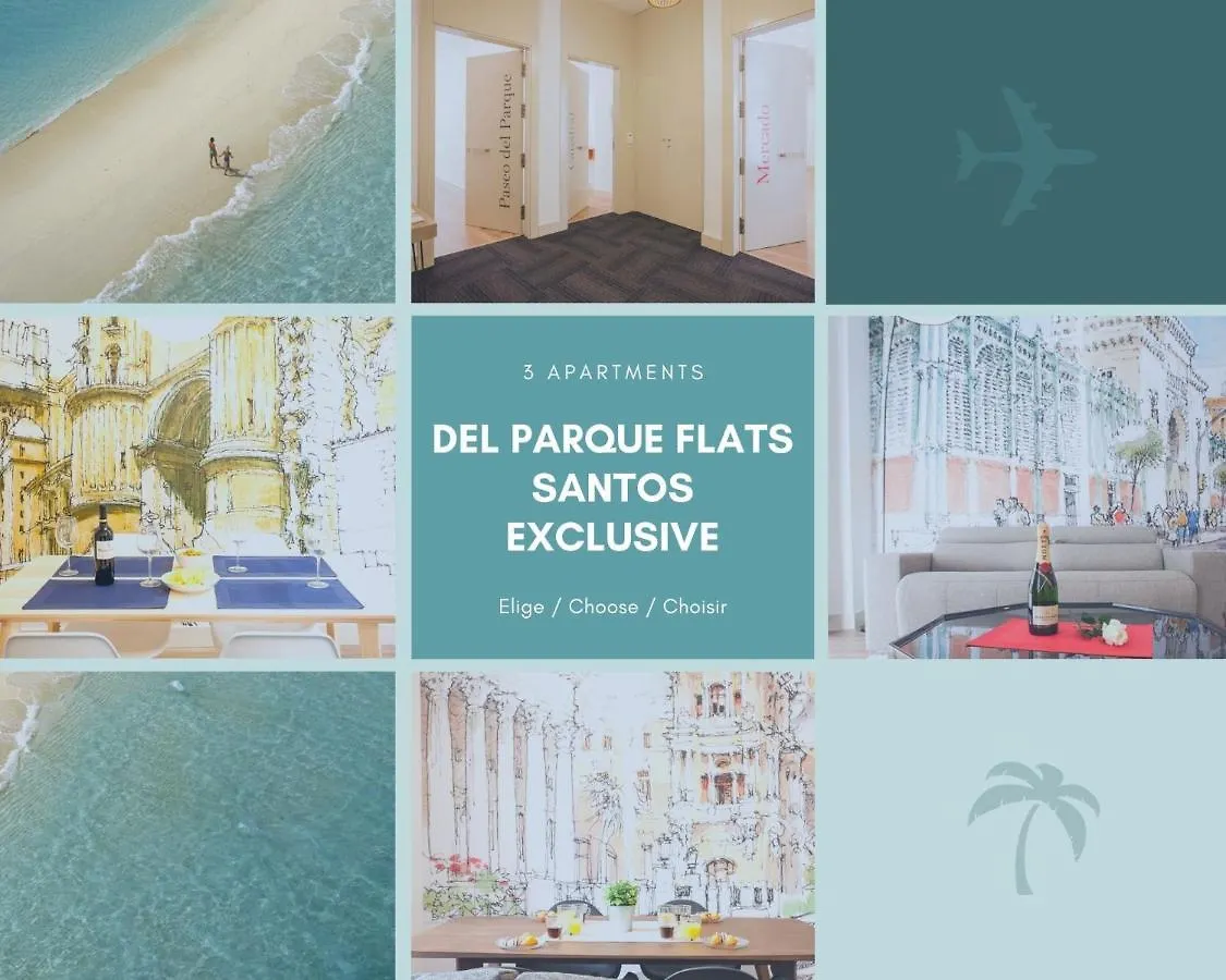 Del Parque Flats Santos Exclusive Appartement Málaga